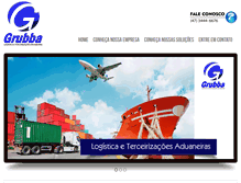 Tablet Screenshot of grubba.com.br